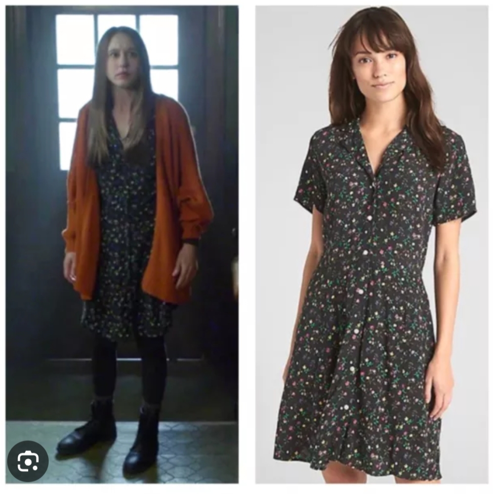 GAP Ditsy Floral Button Down Dress 💐 Size XS